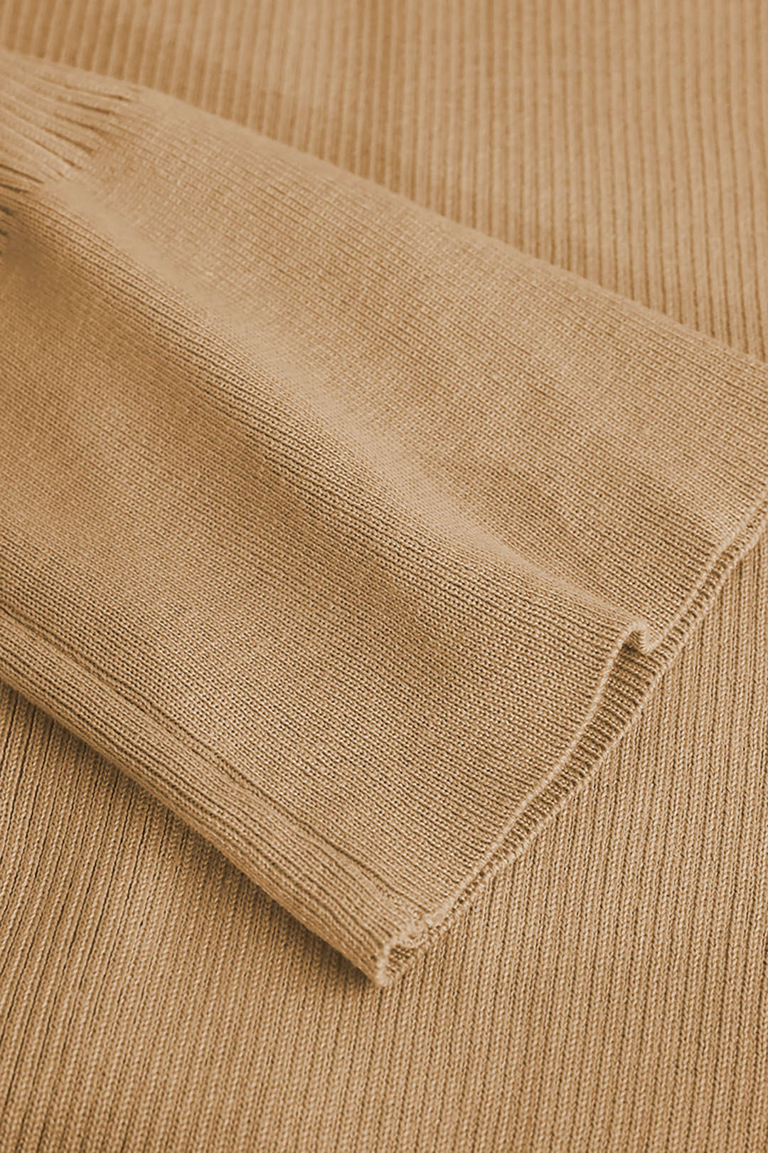 Shell Sleeve Ribbed Buttons Down Maxi Dress Mesh - Image 13