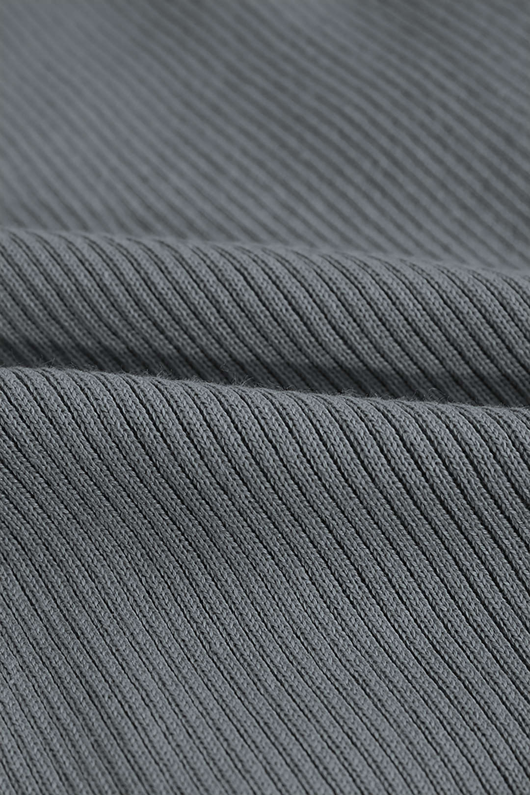 Shell Sleeve Ribbed Buttons Down Maxi Dress Mesh - Image 3