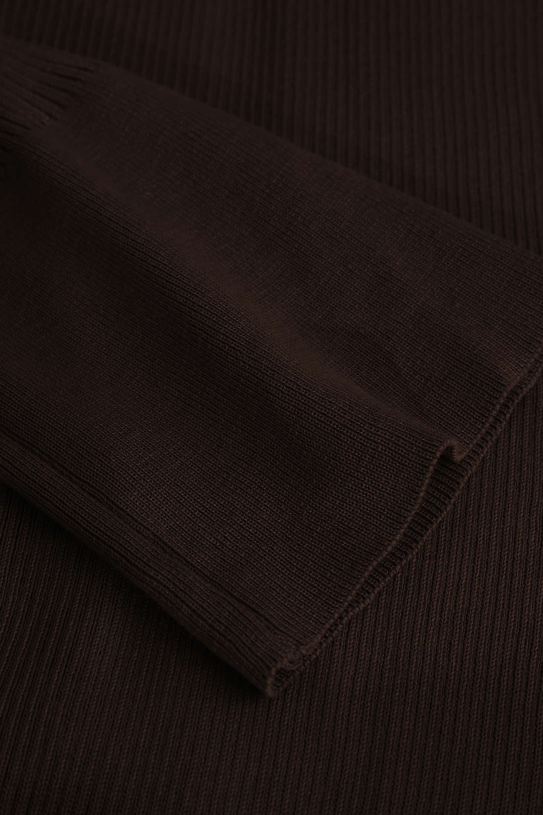 Shell Sleeve Ribbed Buttons Down Maxi Dress Mesh - Image 6