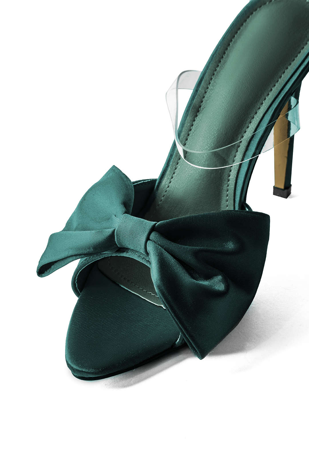 Bowtie Slingback High Heels - Image 15