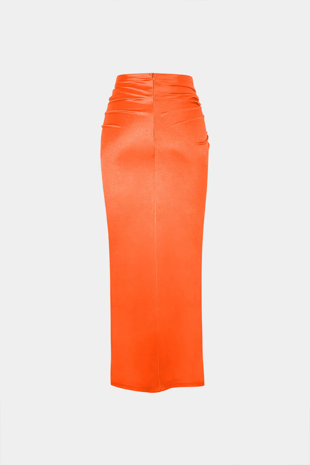 Twist Detail High Slit Midi Skirt - Image 9