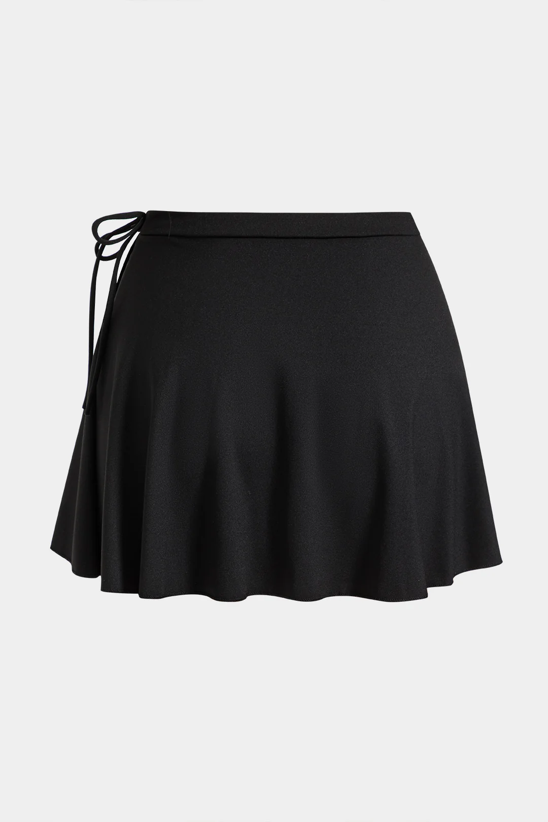 Solid Tie Knot Skirt - Image 3