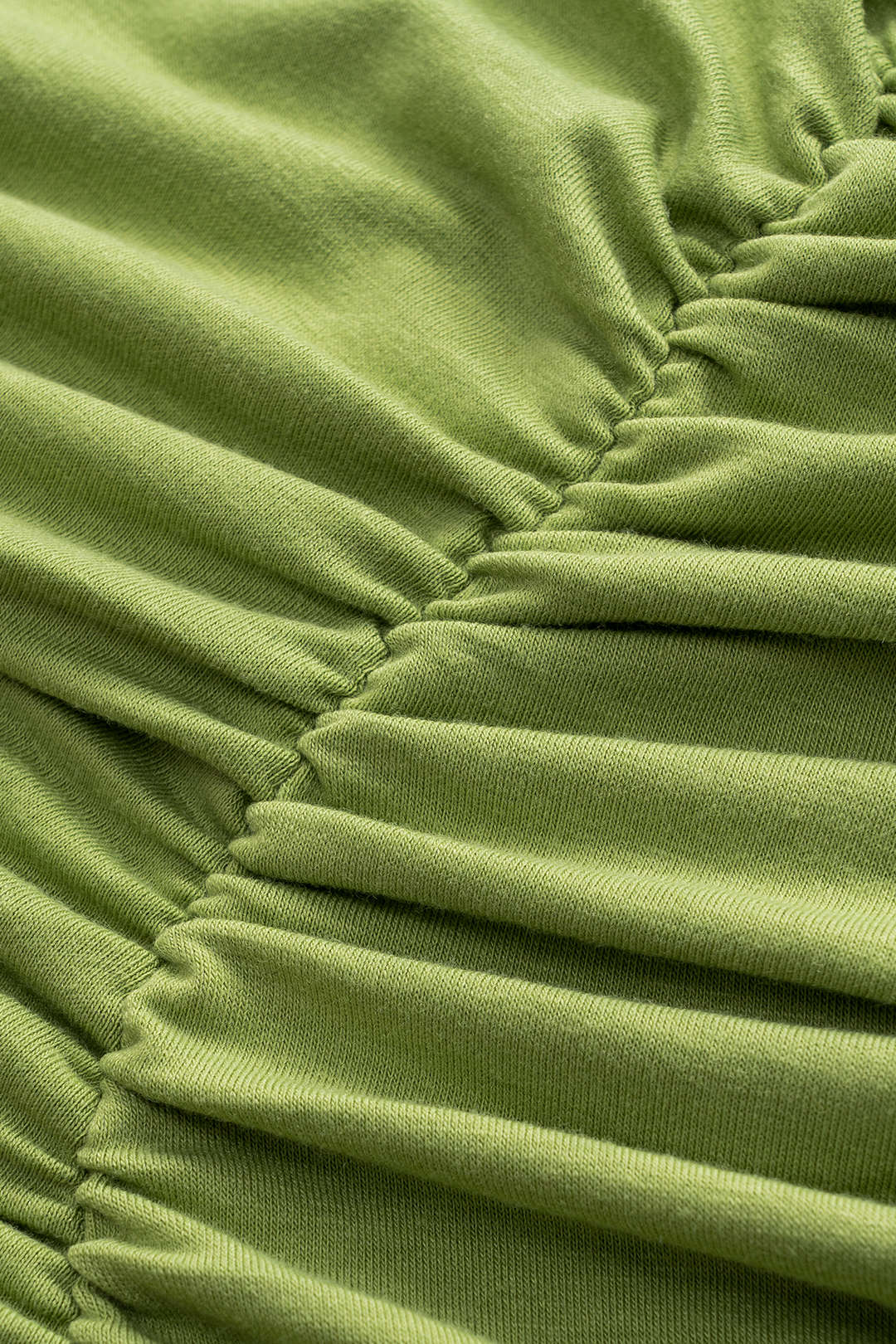 Metallic Decor Ruched Skirt - Image 6