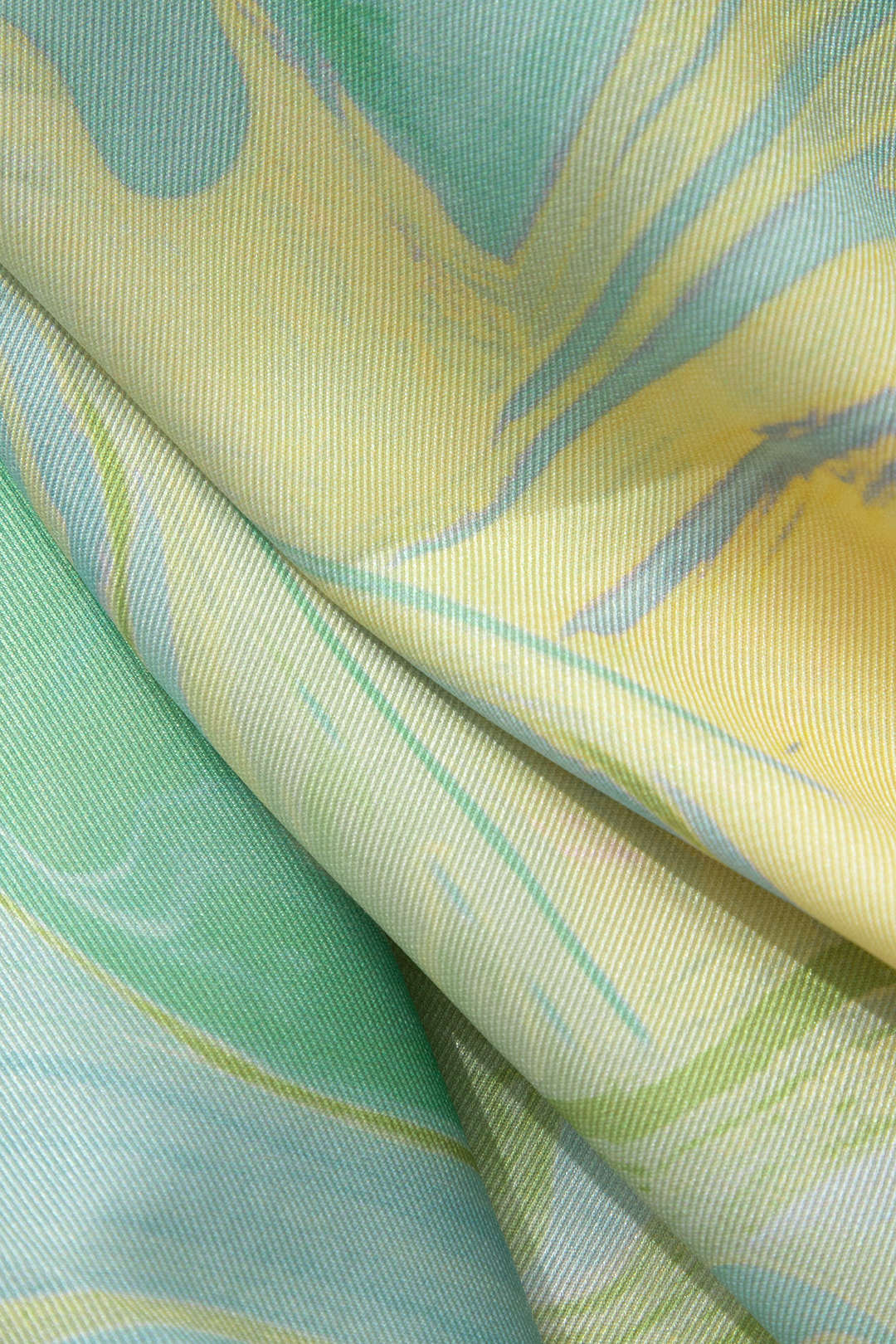 Marble Print High Waisted Full-length Straight Leg Pants - Image 21