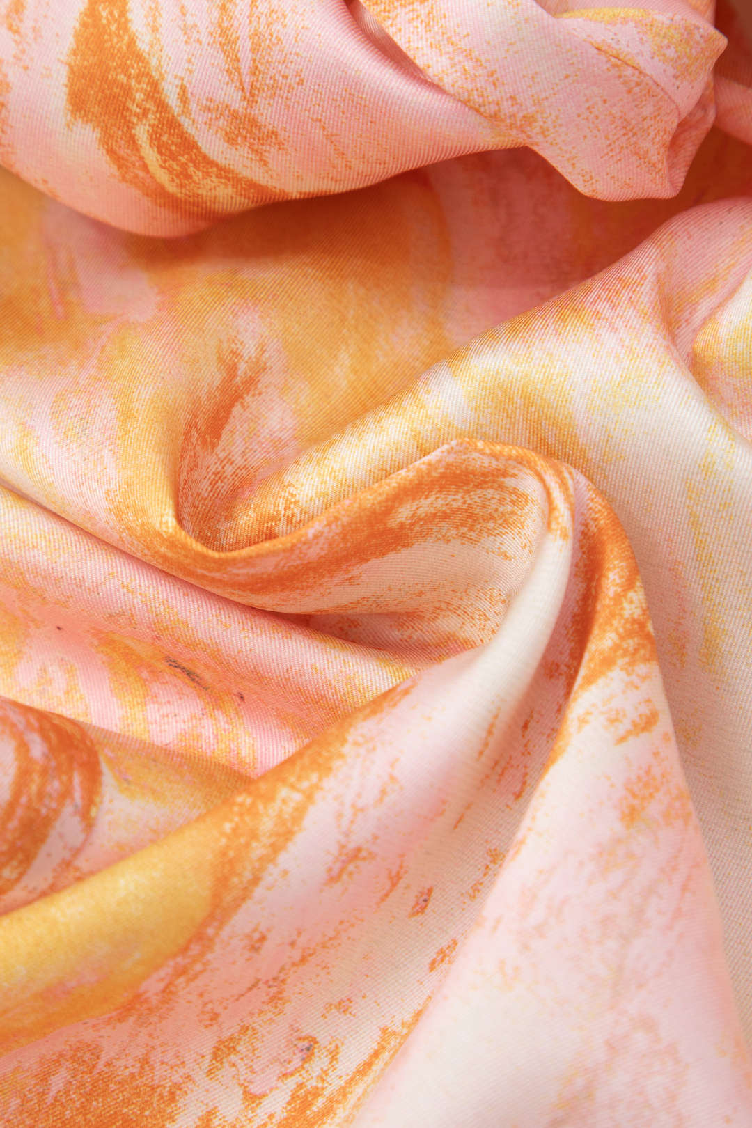 Marble Print High Waisted Full-length Straight Leg Pants - Image 25