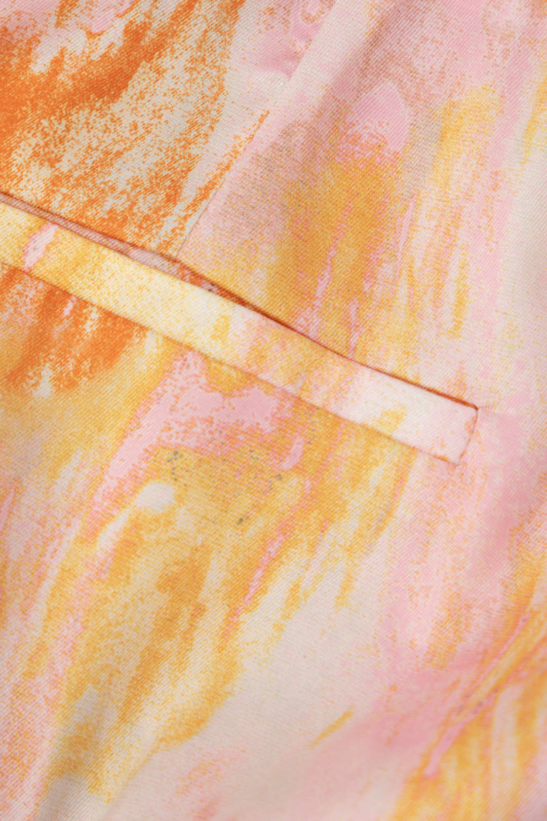 Marble Print High Waisted Full-length Straight Leg Pants - Image 26