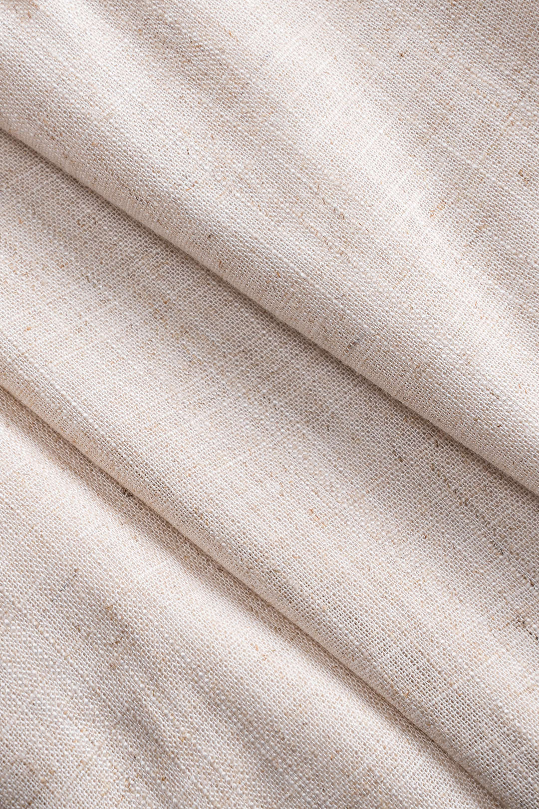 Linen Ruched High Waist Shorts - Image 5