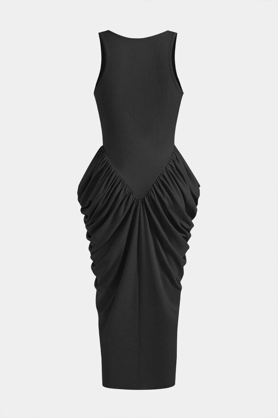 Ruched Corset Sleeveless Maxi Dress - Image 9