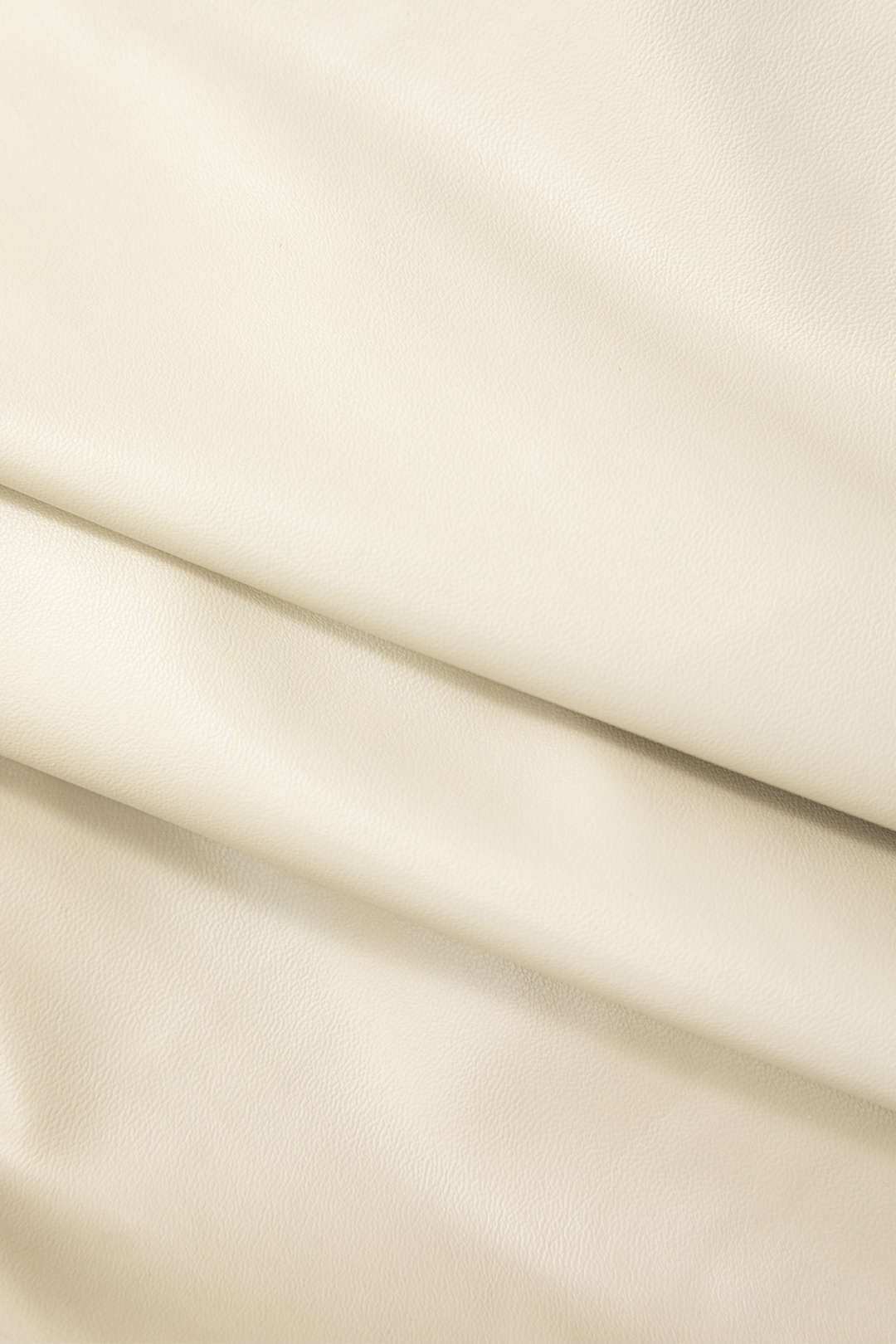 Asymmetric Faux Leather V-neck Gathered Mini Dress - Image 7