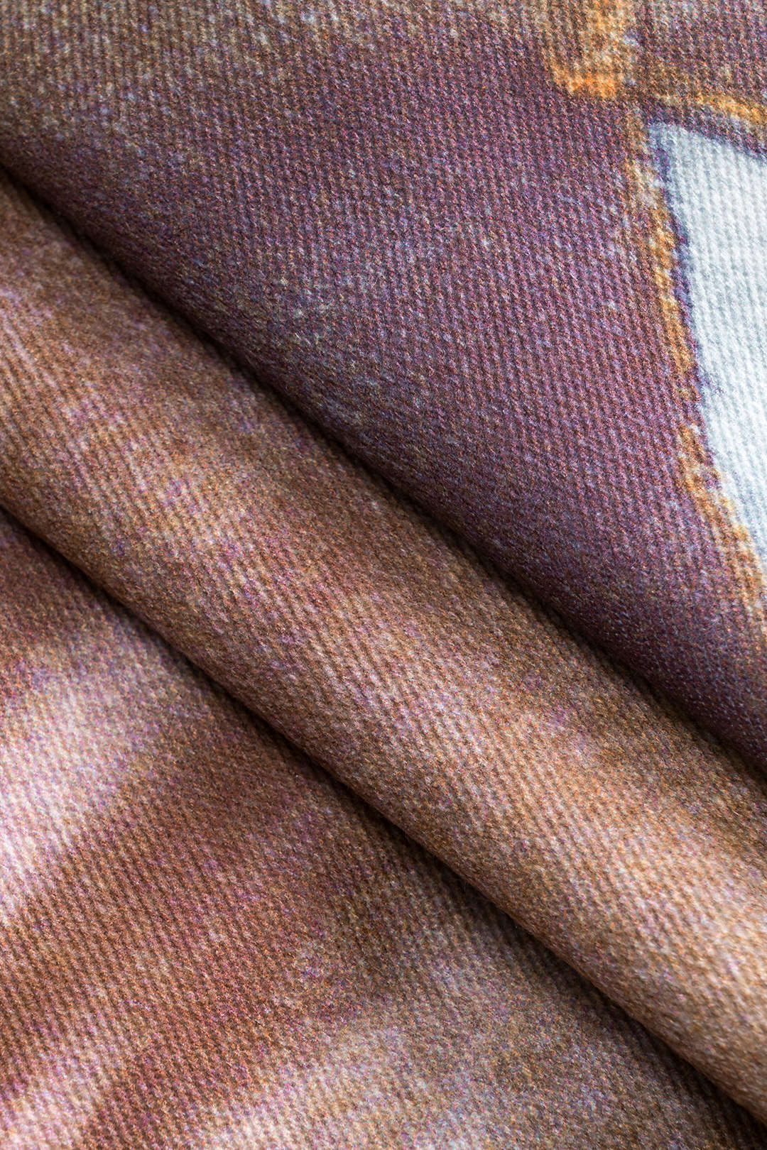 Abstract Print Ruched Button Pocket Skirt - Image 7