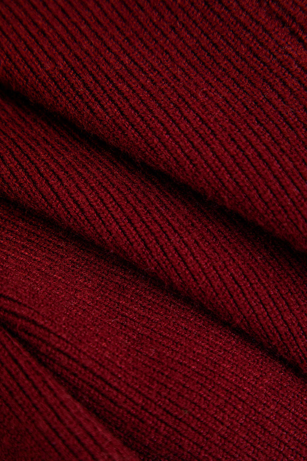 Knit Button V-neck Cardigan - Image 4