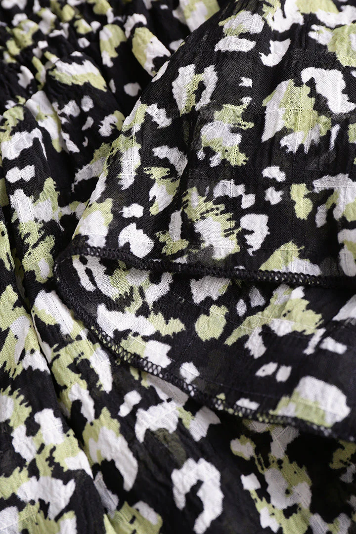 Off-The-Shoulder Chiffon Peplum Top - Image 6