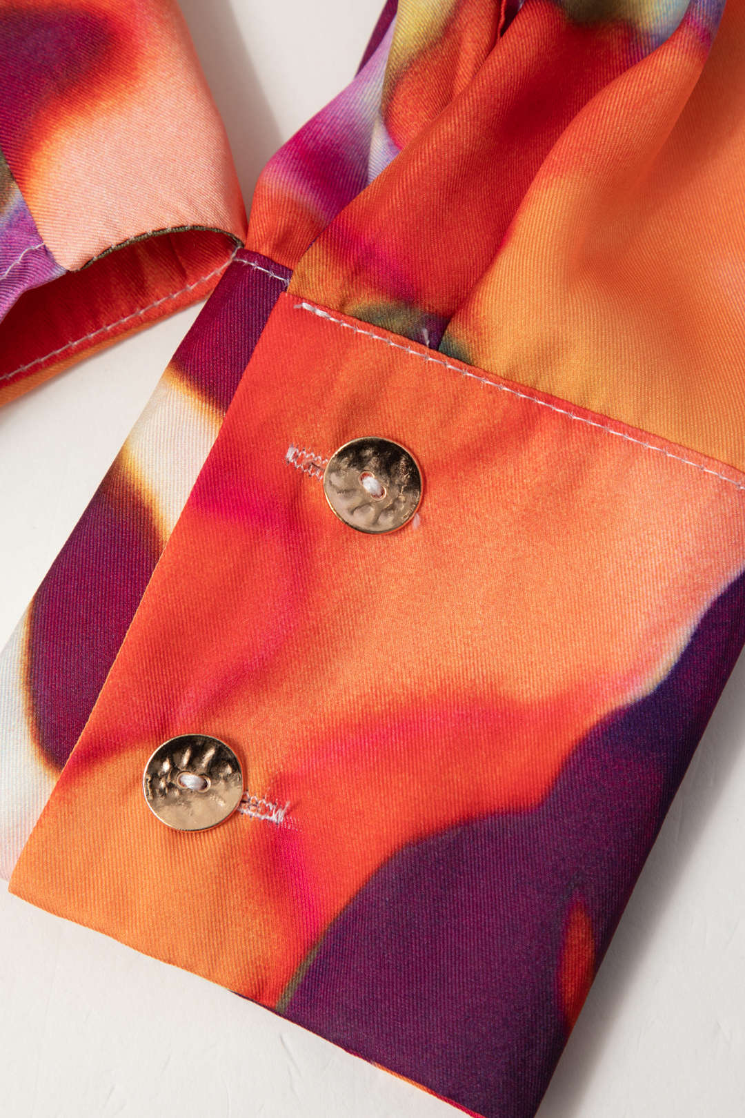 Printed Satin Blouse - Image 7