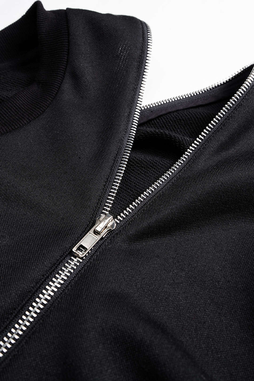 Round Neck Zipper Sweatshirt - Image 3