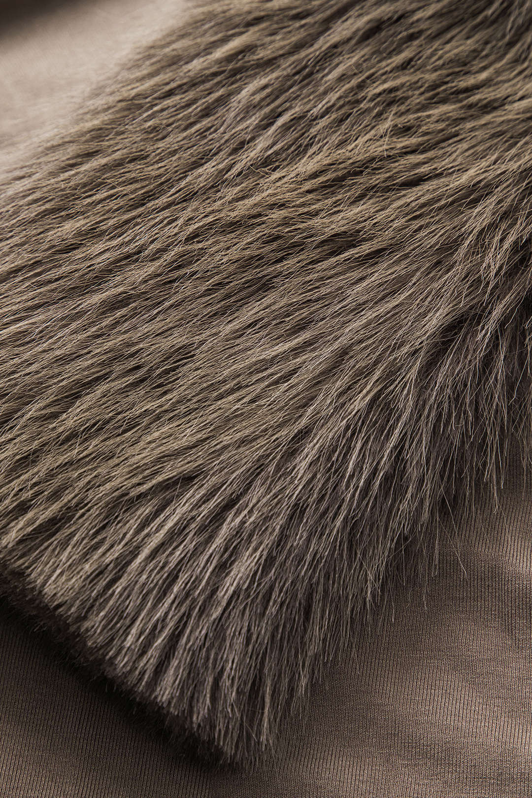 Patchwork Fur Long Sleeve Bodysuit - Image 8