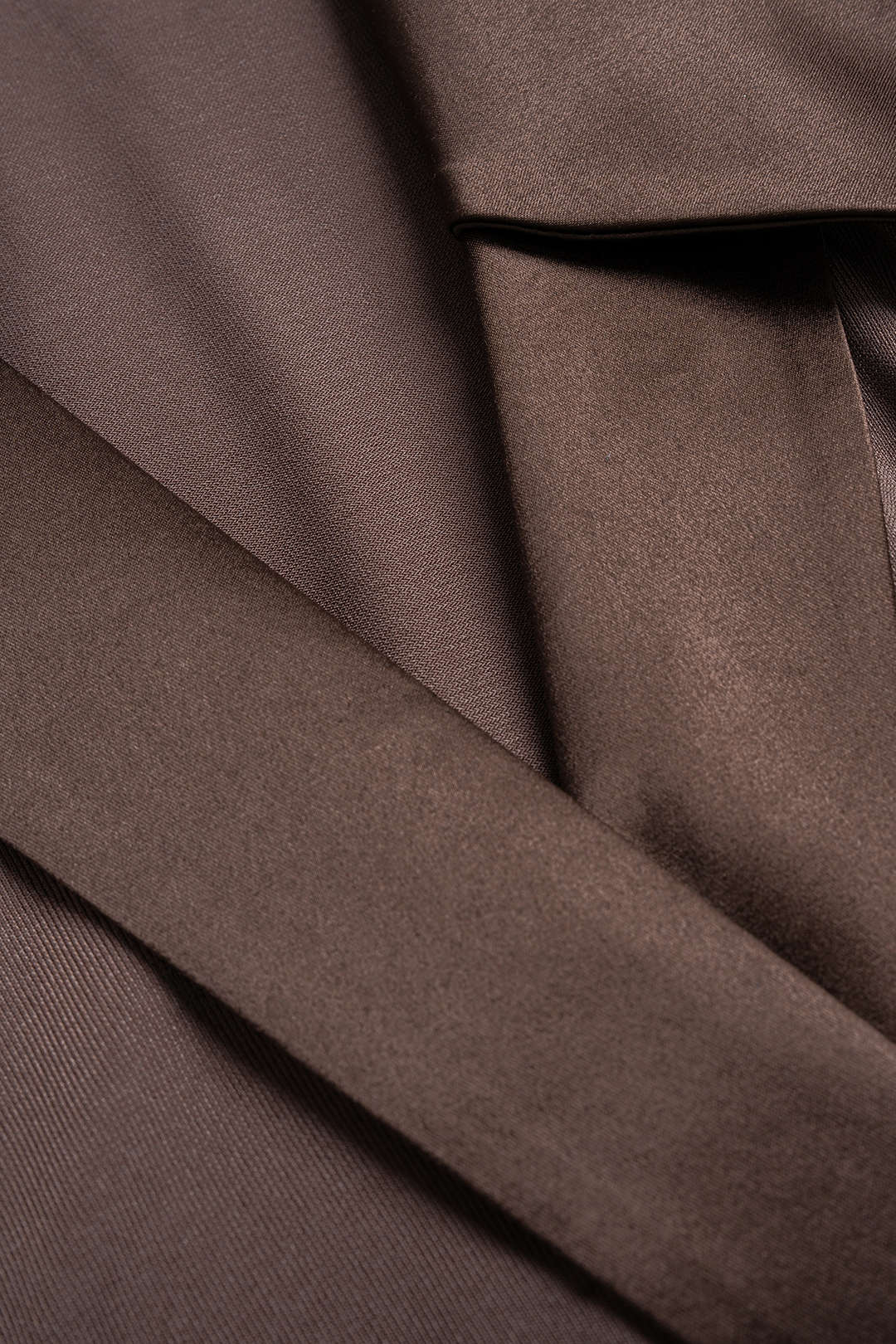 Patchwork Satin Collar Long Sleeve Bodysuit - Image 3