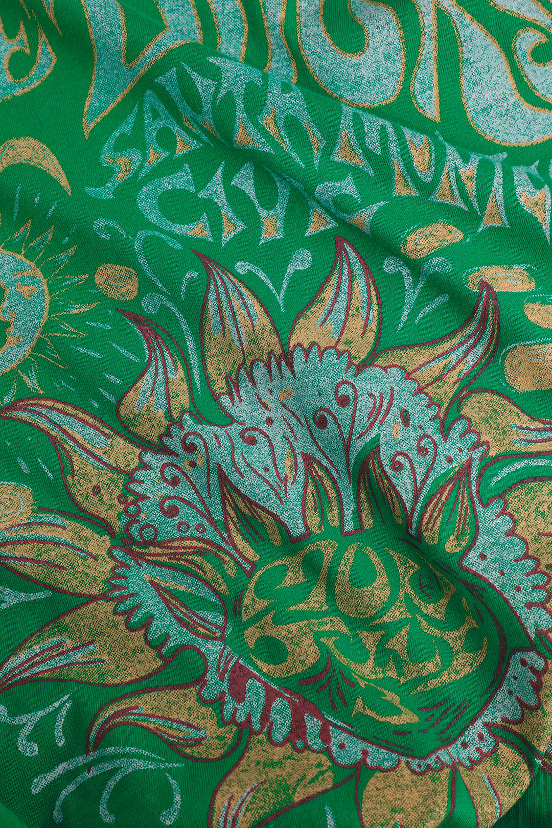 Flower Print Hem Knotted Short Sleeve T-Shirt - Image 10