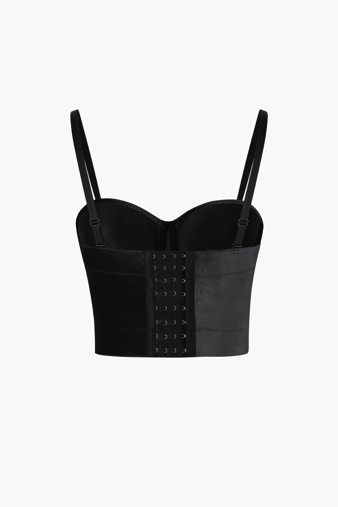 Velvet Bustier Cami Top - Image 4