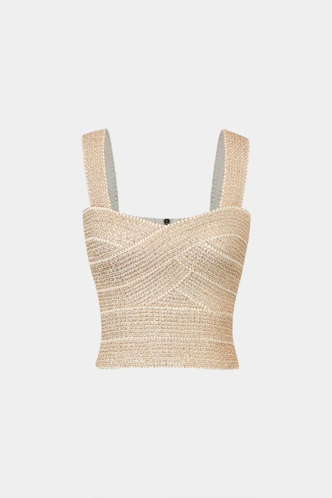 Zip Back Crop Bandage Tank Top - Image 6