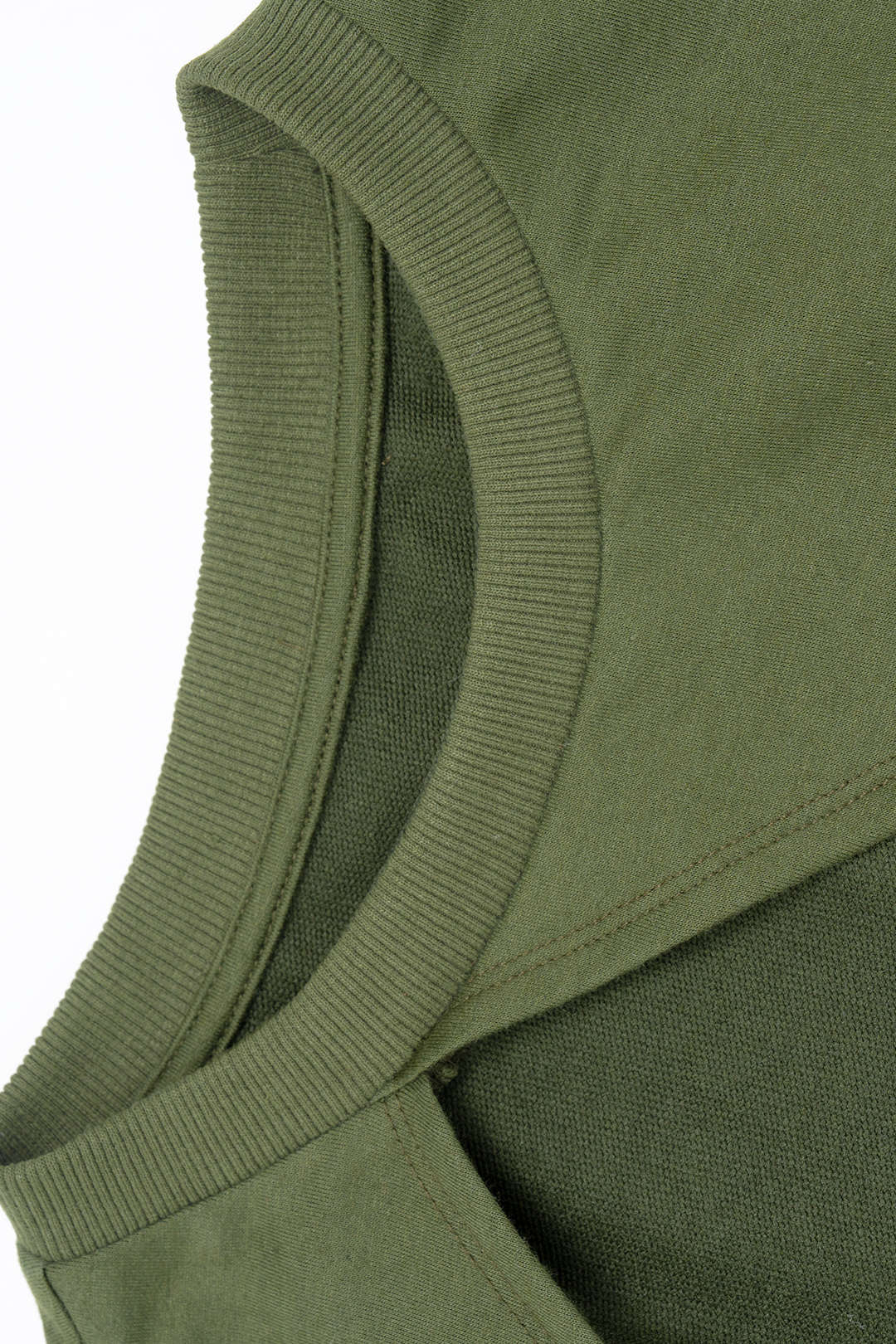 Contrast Cut Out Asymmetrical Long Sleeve Sweatshirt - Image 7