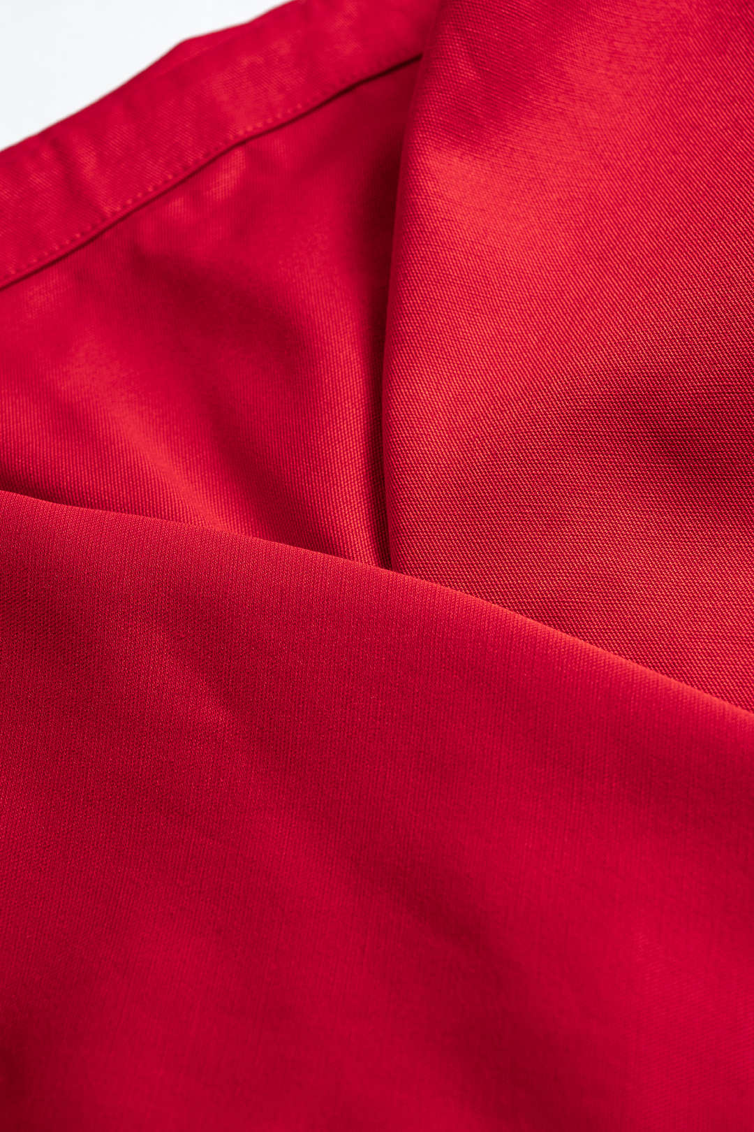 Asymmetrical Metallic Button Crossed Long-Sleeve Shirt - Image 4