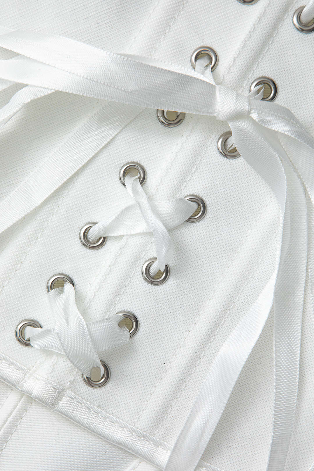 V-Hem Tie Back Corset Top - Image 8